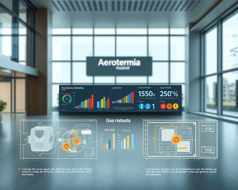 aerotermia o gas natural