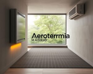 suelo radiante con aerotermia