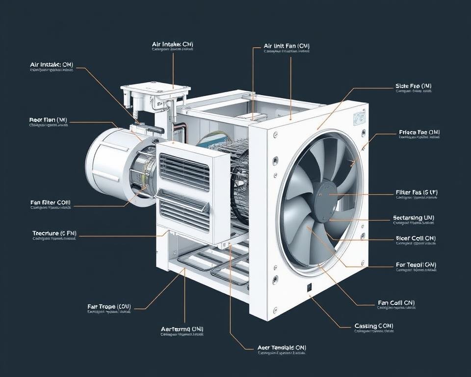 componentes fan coil